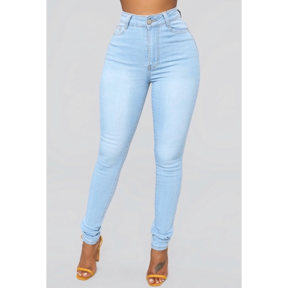 Fashion Nova Denim - Fashion nova high waist jeans